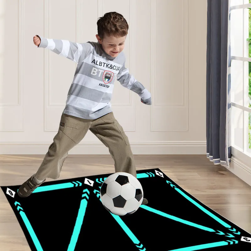 🌲 Early Christmas Sale🎁Anti-Skid Soccer Footstep Training Mat