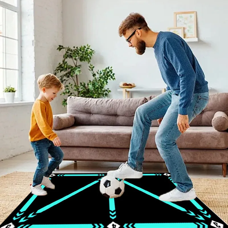 🌲 Early Christmas Sale🎁Anti-Skid Soccer Footstep Training Mat