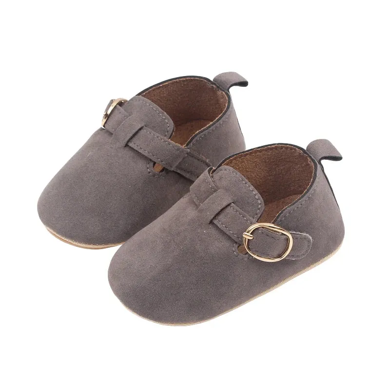 0-18M Newborn Baby Boy Flats Soft Sole Shoes