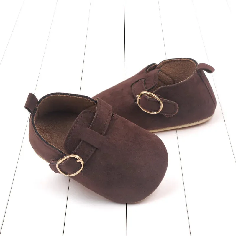 0-18M Newborn Baby Boy Flats Soft Sole Shoes