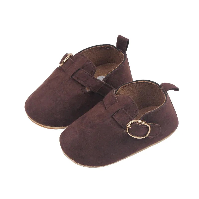 0-18M Newborn Baby Boy Flats Soft Sole Shoes