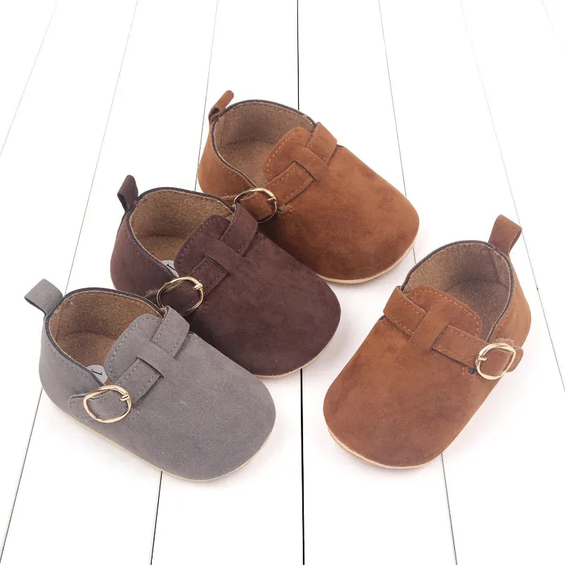 0-18M Newborn Baby Boy Flats Soft Sole Shoes