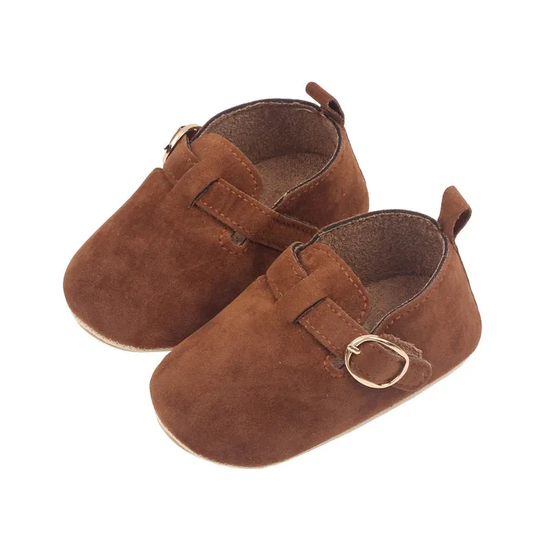 0-18M Newborn Baby Boy Flats Soft Sole Shoes