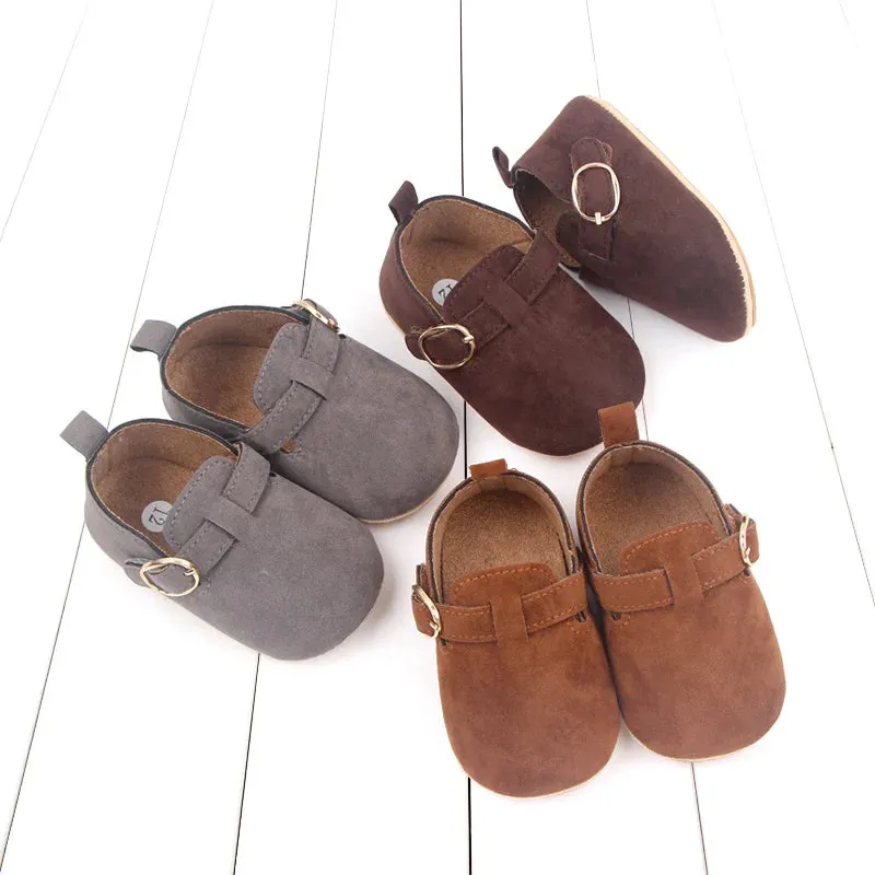 0-18M Newborn Baby Boy Flats Soft Sole Shoes