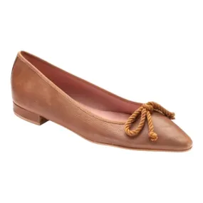 50113 - Nude Soft Leather Flats for Teen/Women by Pretty Ballerinas