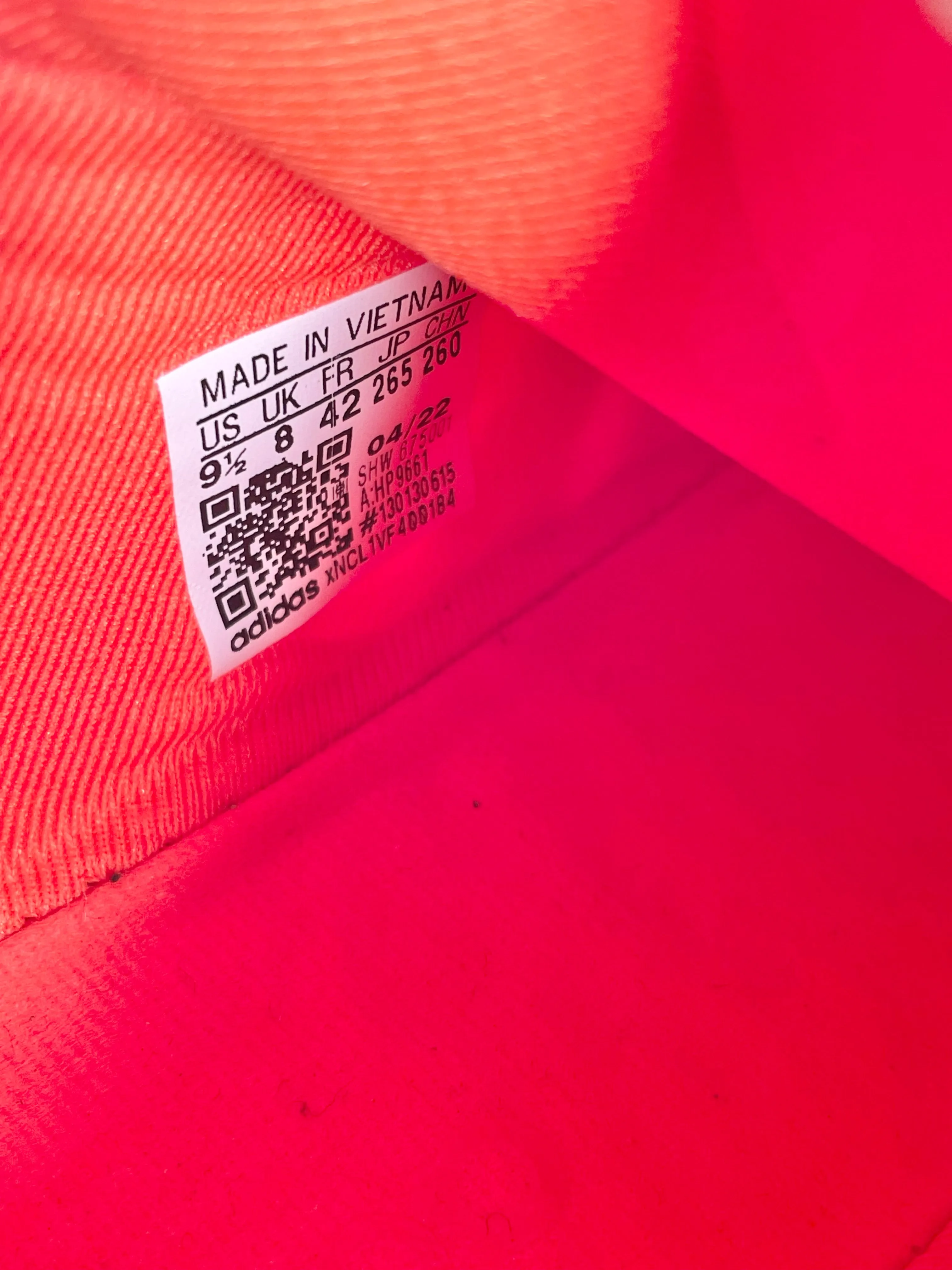 Adidas Fluro Orange NMD_R1 Sneakers - 9.5