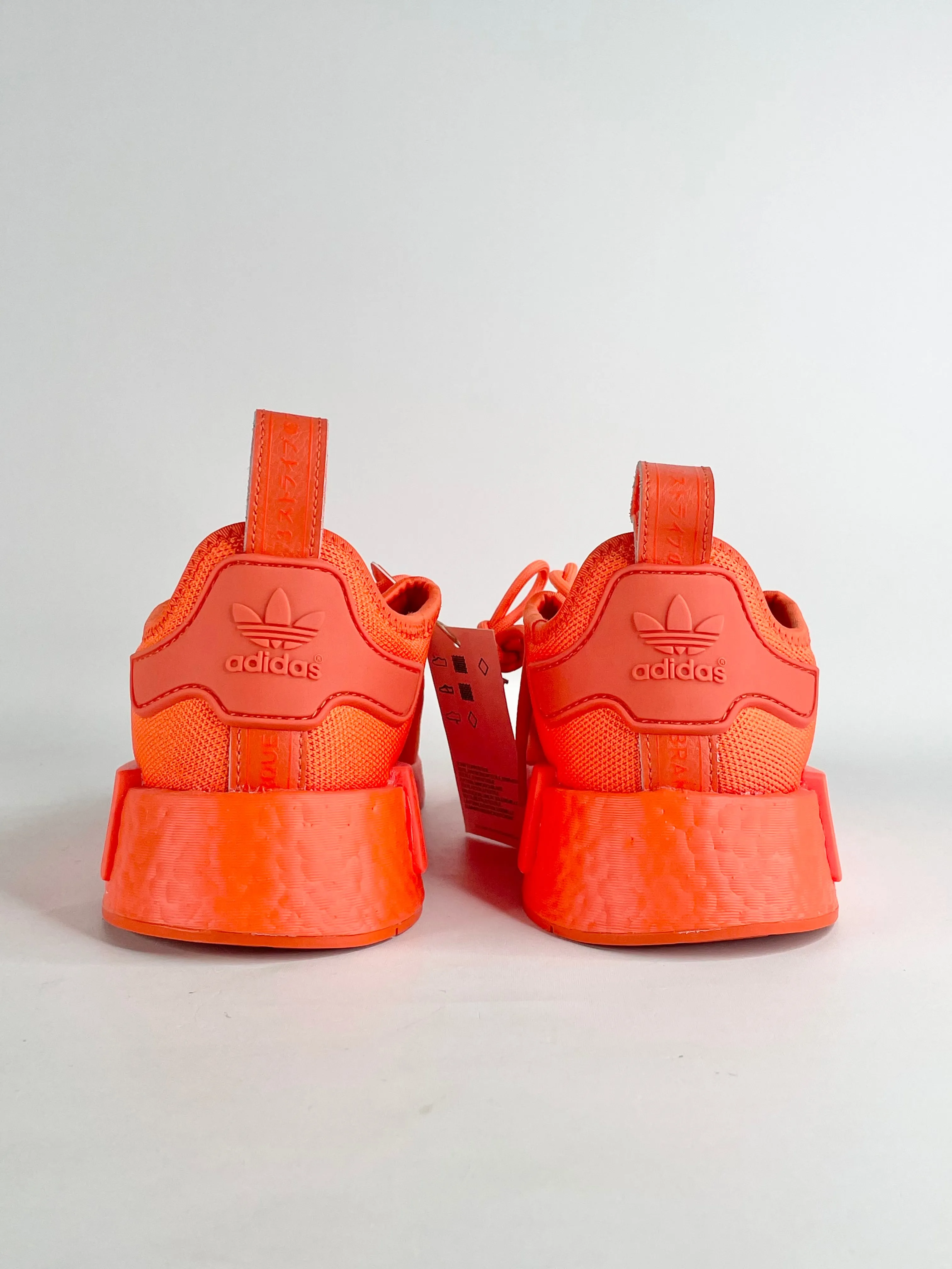 Adidas Fluro Orange NMD_R1 Sneakers - 9.5