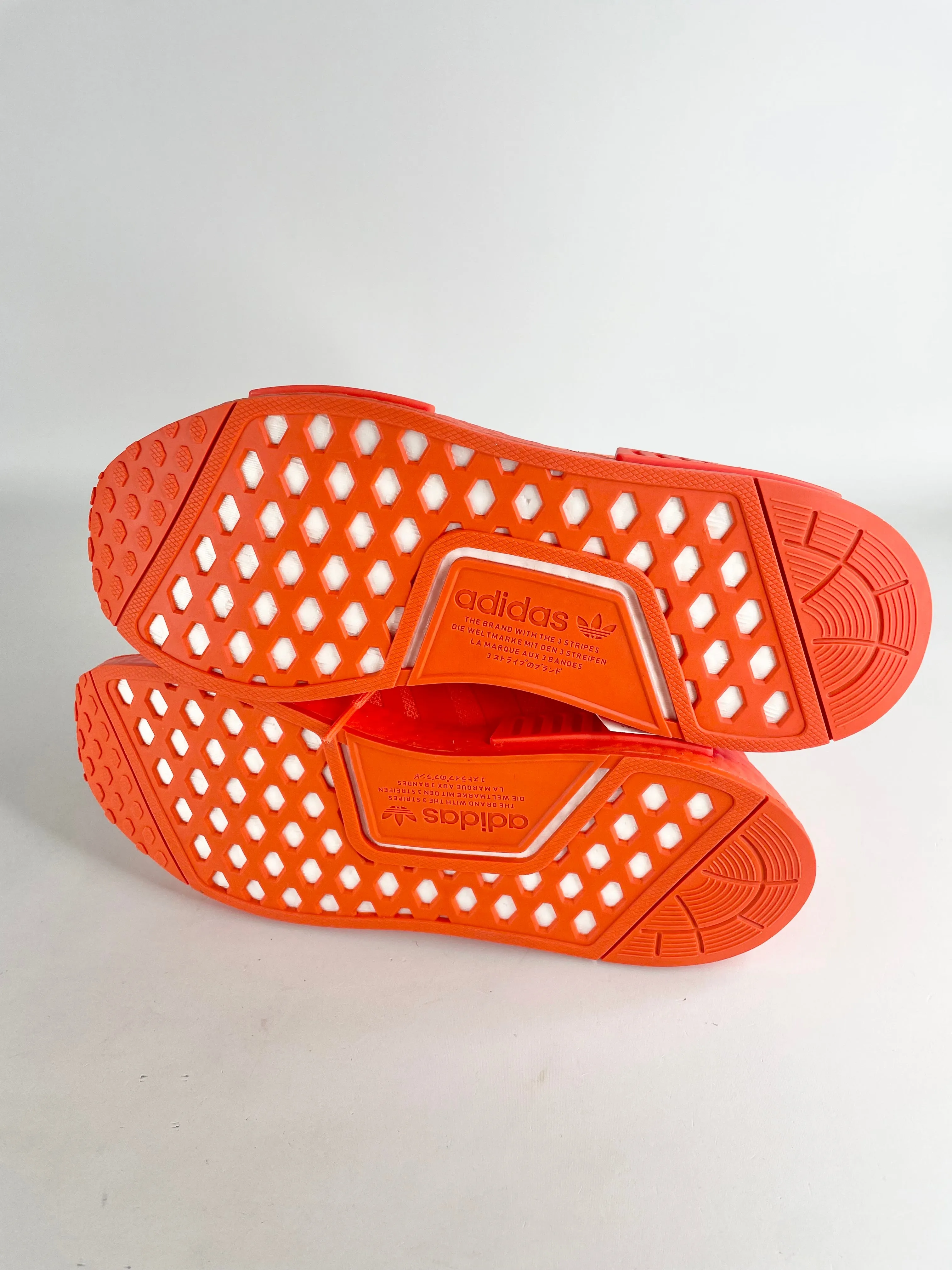 Adidas Fluro Orange NMD_R1 Sneakers - 9.5