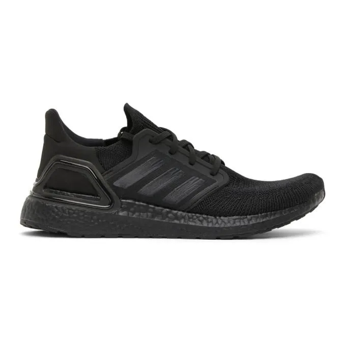 adidas Originals Black Ultraboost 20 Sneakers