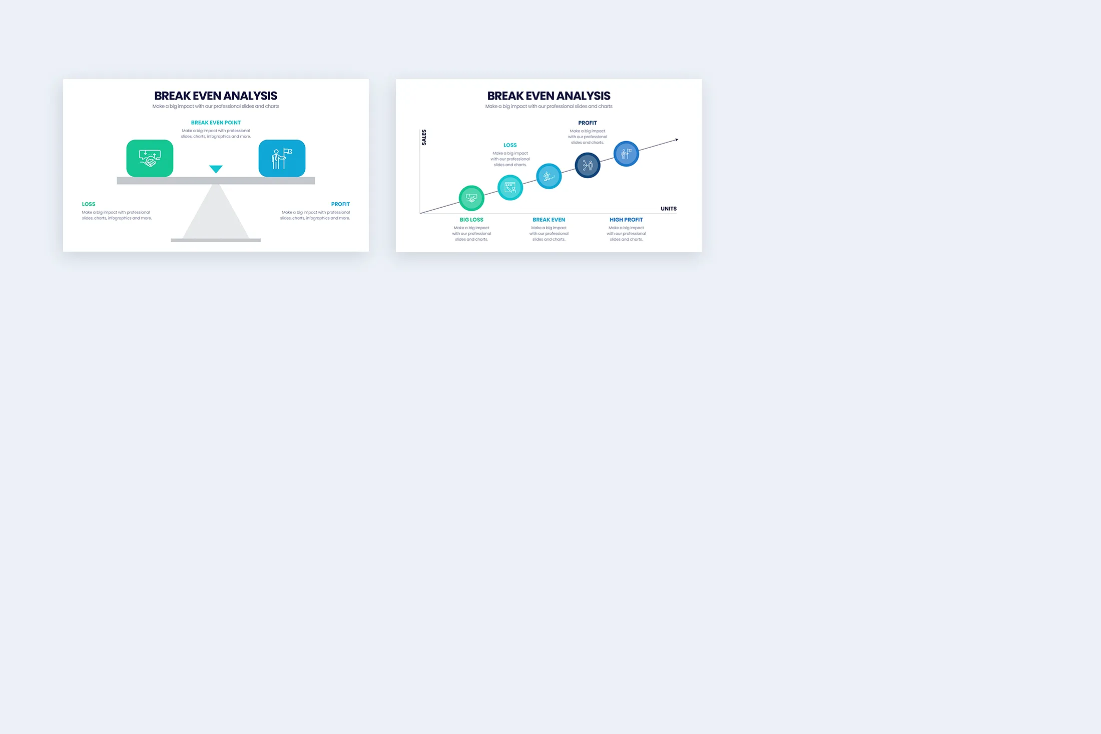 Break Even Analysis Google Slides Infographic Template