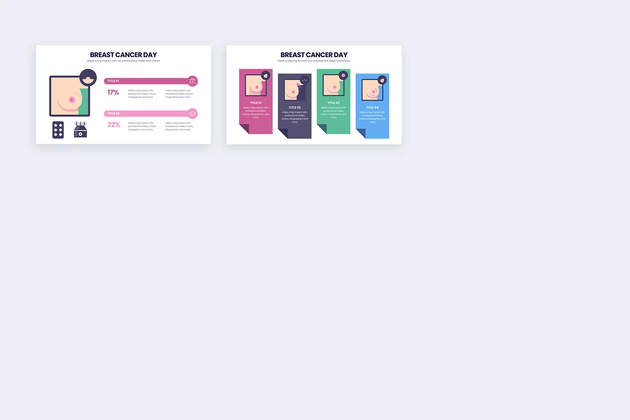 Breast Cancer Day Google Slides Infographic Template
