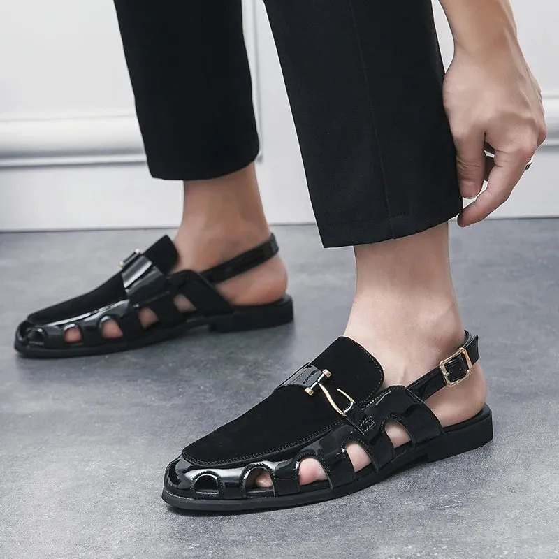 Breathable Casual Genuine Leather Sandals