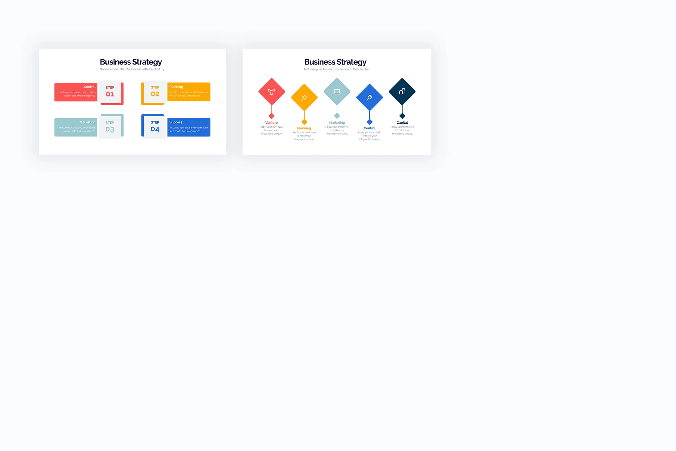 Business Strategy Illustrator Infographics