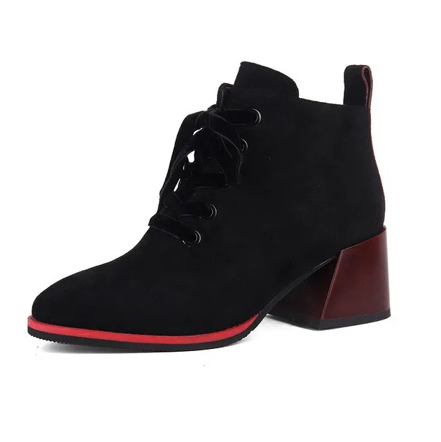 Choi Booties Ankle Length