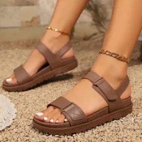 Clara – Women's Casual Open Toe Roman Sandals