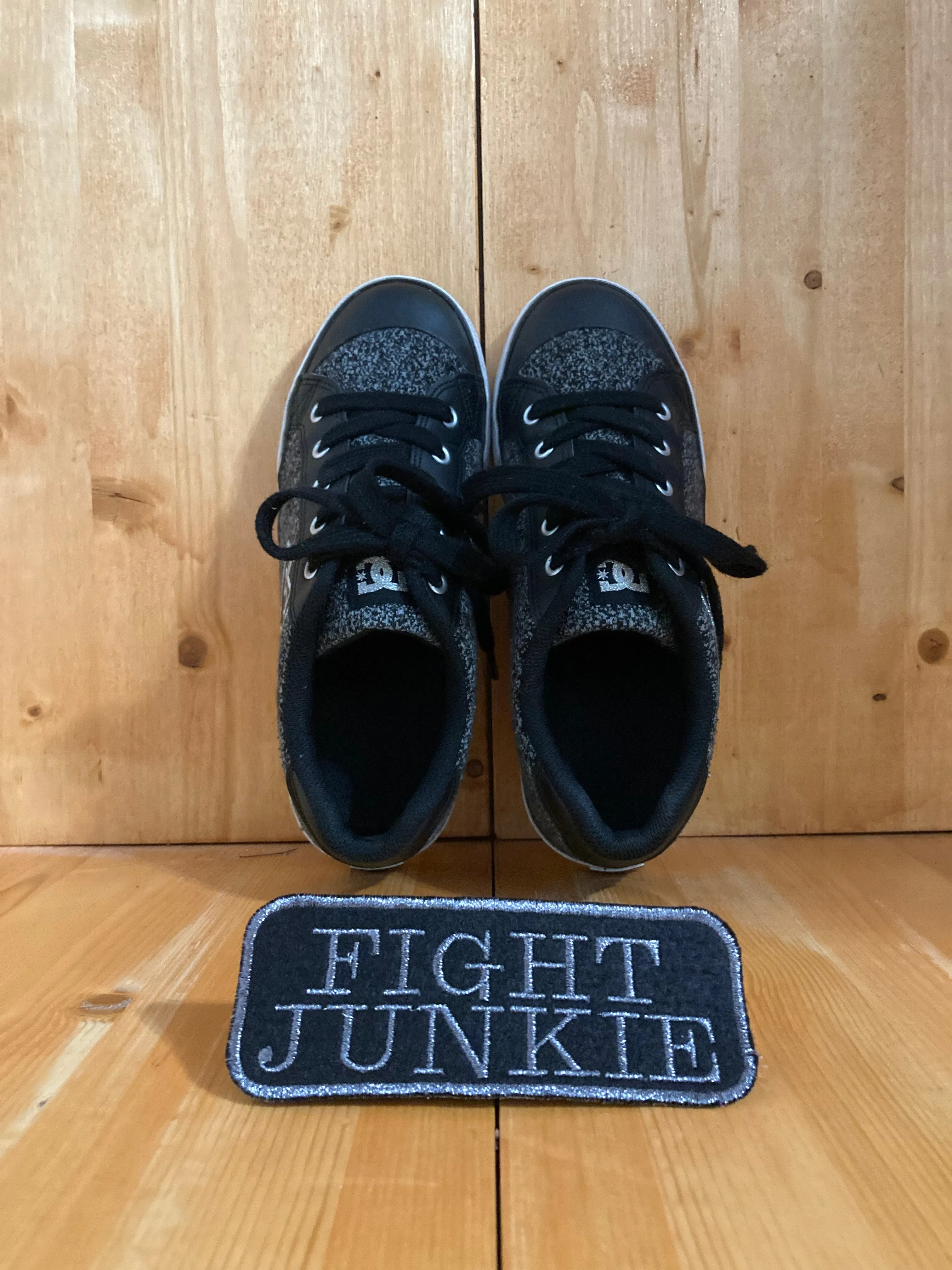 DC CHELSEA TX Women Size 9 Running Training Shoes Sneakers Black