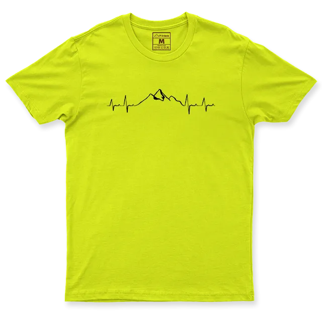 Drifit Shirt: Mountain Heartbeat