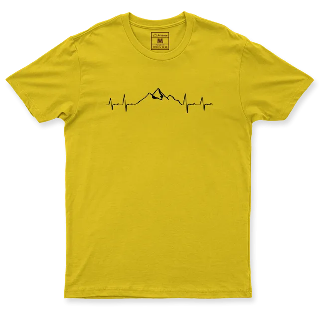Drifit Shirt: Mountain Heartbeat