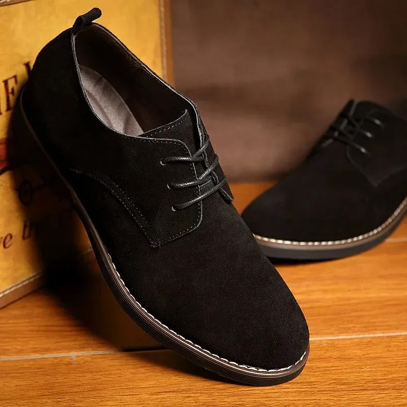 Elegant suede chukka boots for men, comfortable and classic