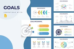 Goals Google Slides Infographic Template
