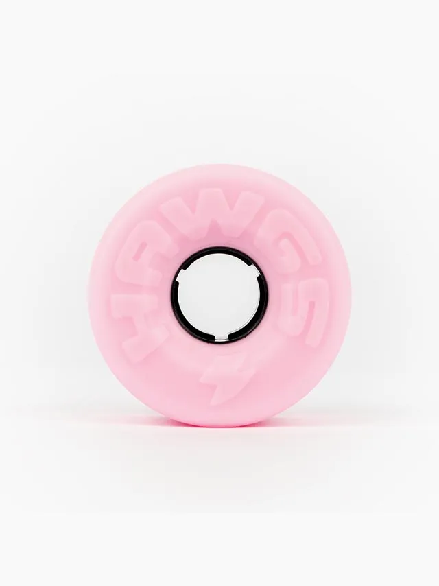 Hawgs Easy Wheels 63mm 78a - Pink (Set of 4)