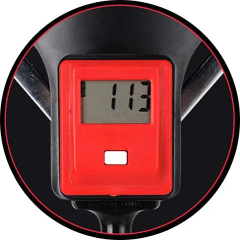 iHuniu Adjustable Power Twister Bar Weight Training Arm Strengthening Tension Size 0-160 kg with LCD Monitor Calorie Counter