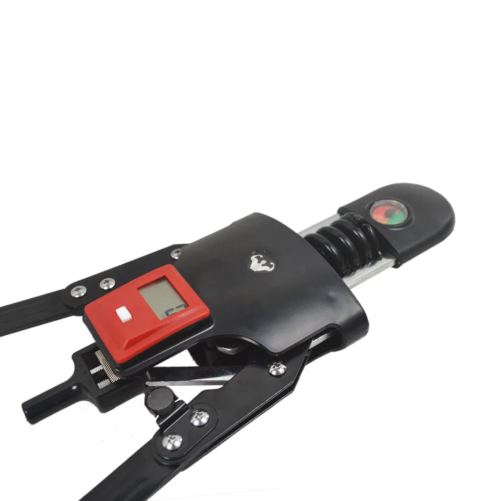 iHuniu Adjustable Power Twister Bar Weight Training Arm Strengthening Tension Size 0-160 kg with LCD Monitor Calorie Counter