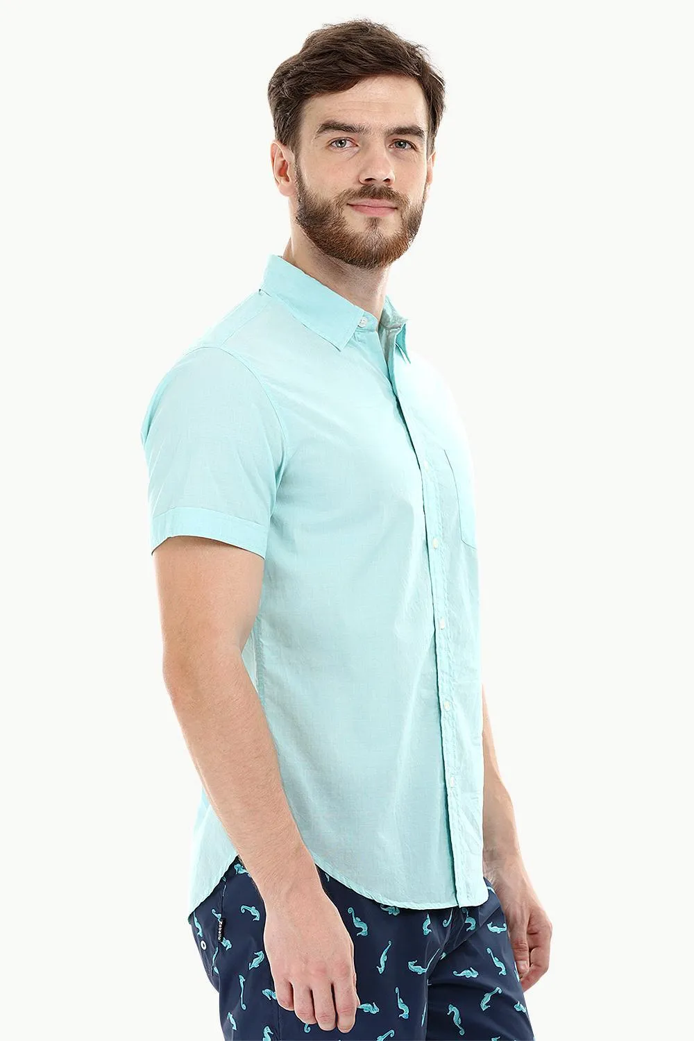 Mint Green Oxford Lightweight Shirt