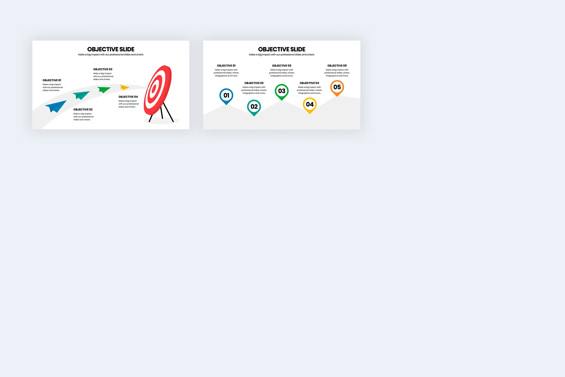 Objective Powerpoint Slides Template