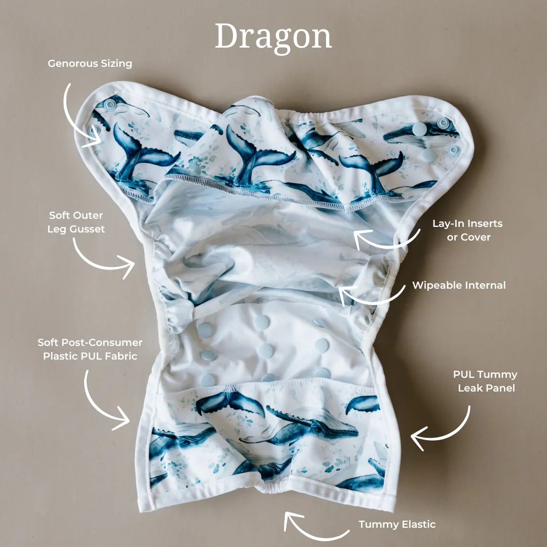 One Size Cover Dragon Wrap - Gold Digger
