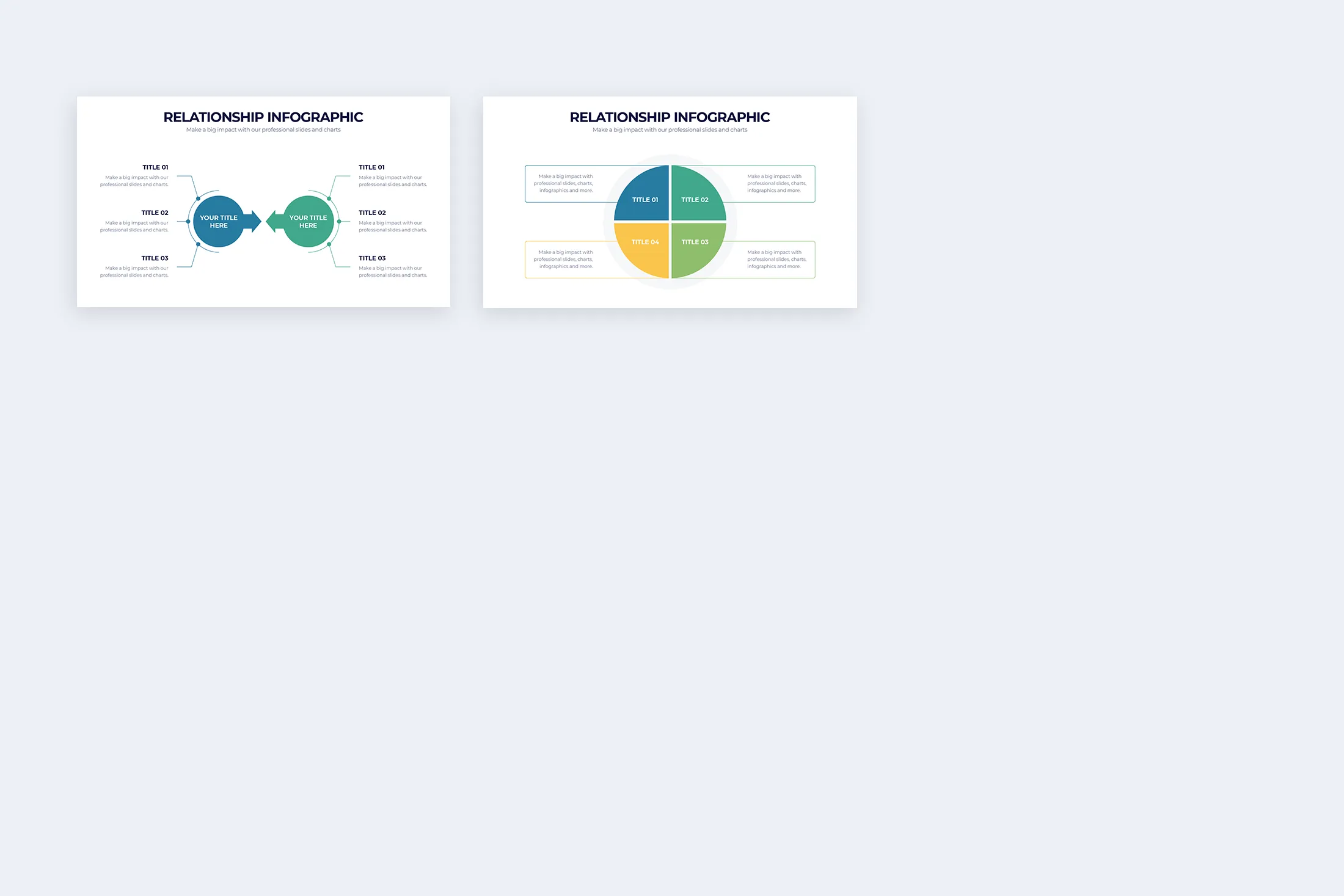 Relationship Infographic Google Slides Template
