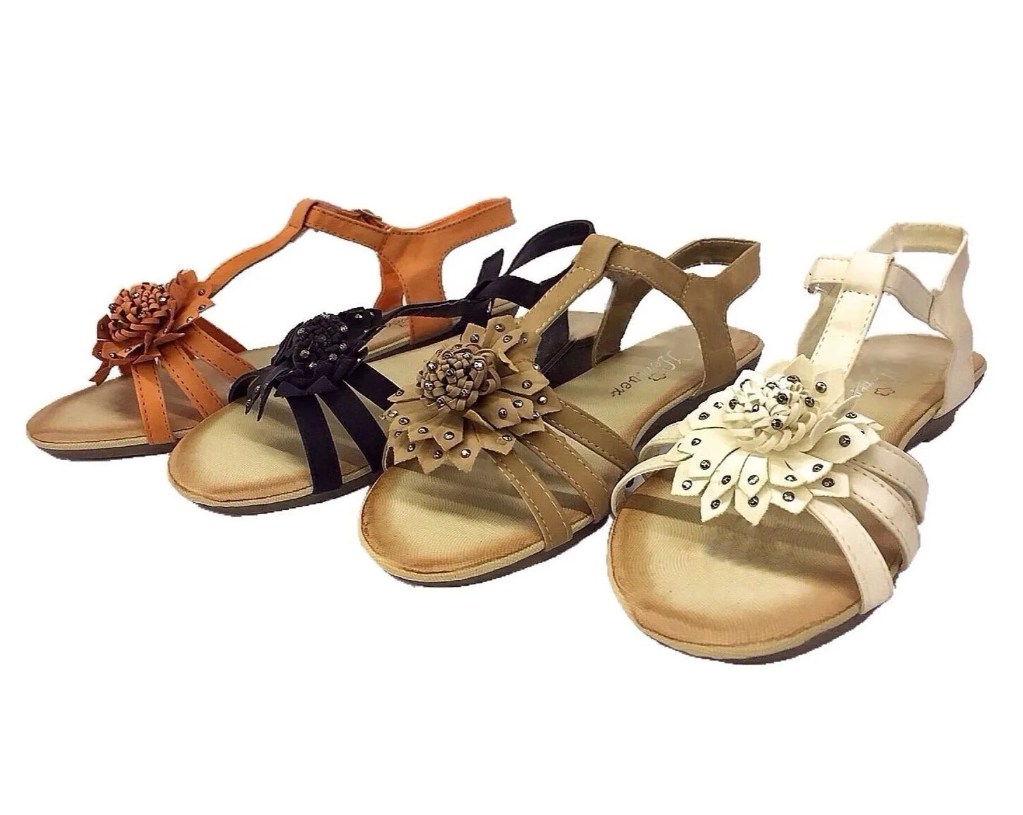 Soft Padded Blossoming Sandals