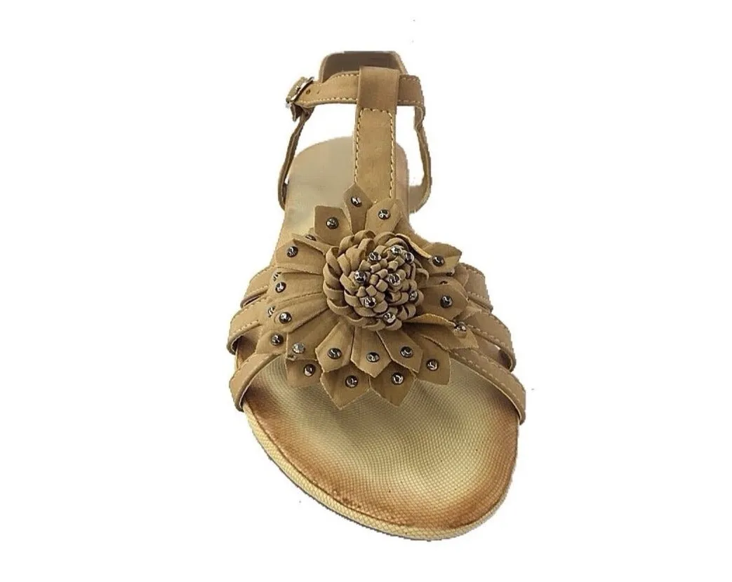 Soft Padded Blossoming Sandals
