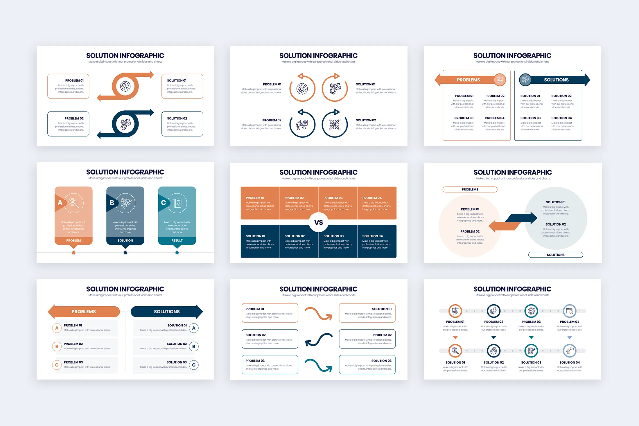 Solution Google Slides Infographic Template