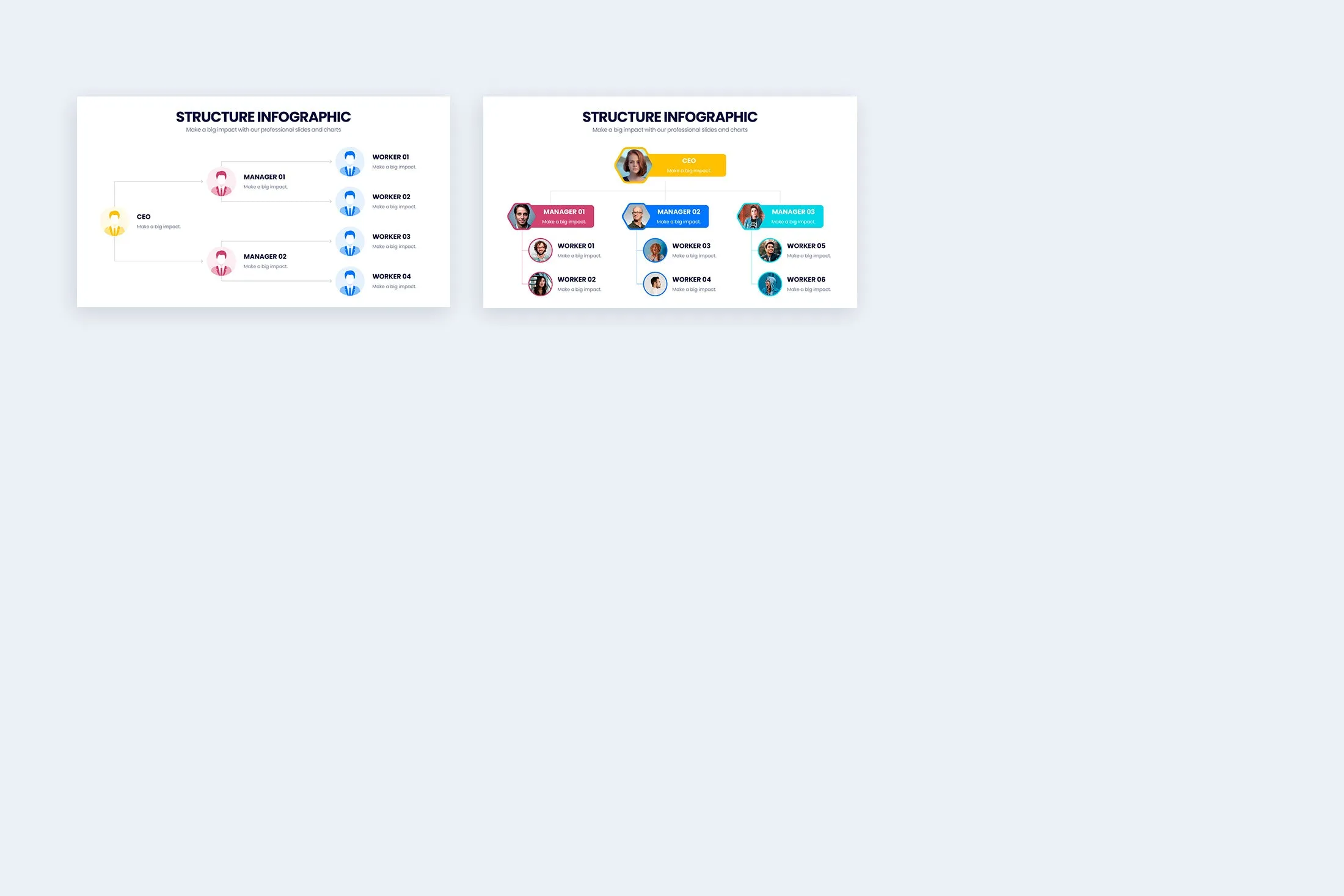 Structure Google Slides Infographic Template