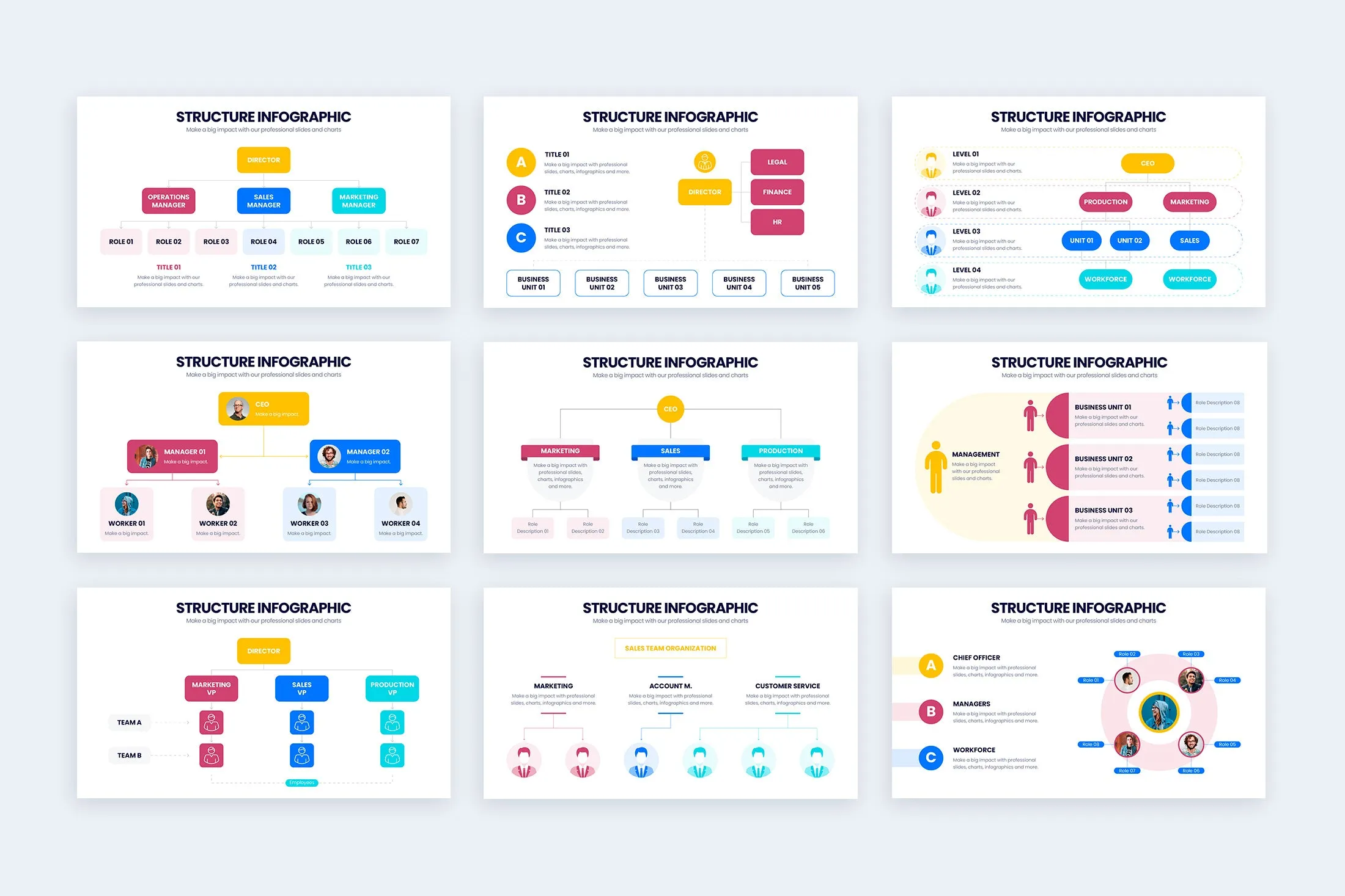 Structure Google Slides Infographic Template