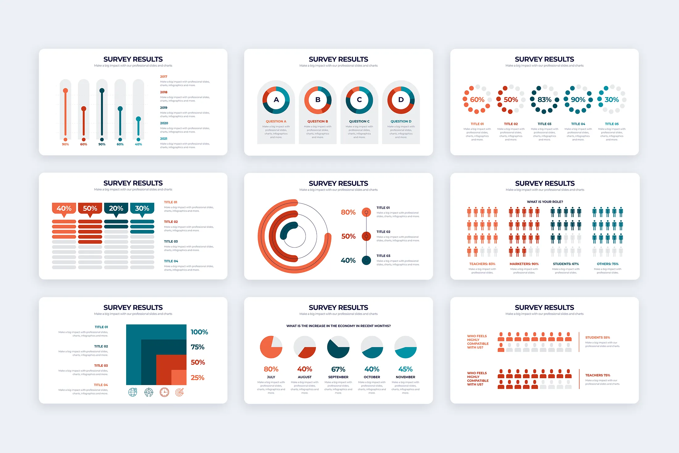 Survey Results Google Slides Infographic Template