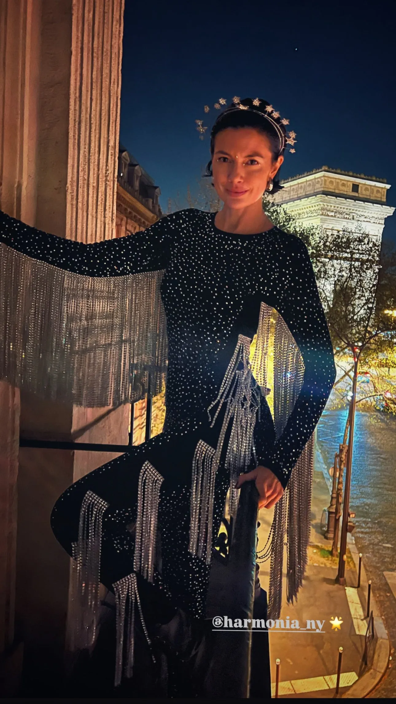 Symphonize The Feeling Fringed Catsuit by Dani Watanabe