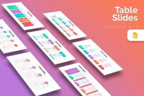 Table Slide Google Slides Infographics