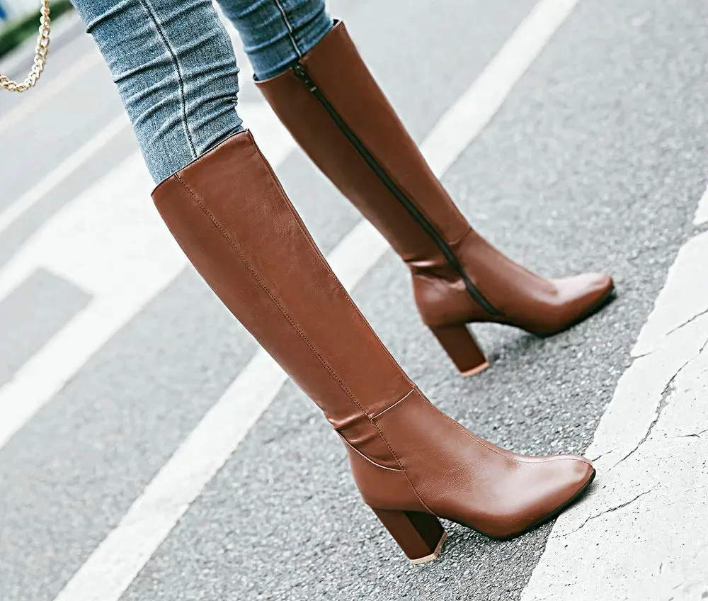 Women's High Heel Fashionable Versatility Comfortable Boots