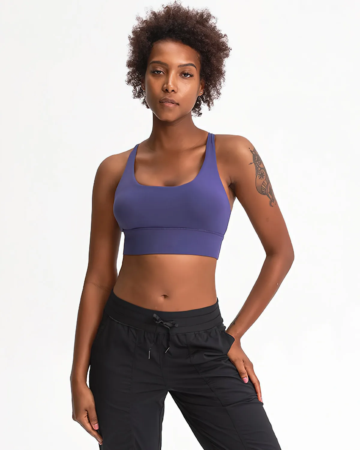 Ysabelle Training Bra - Purple