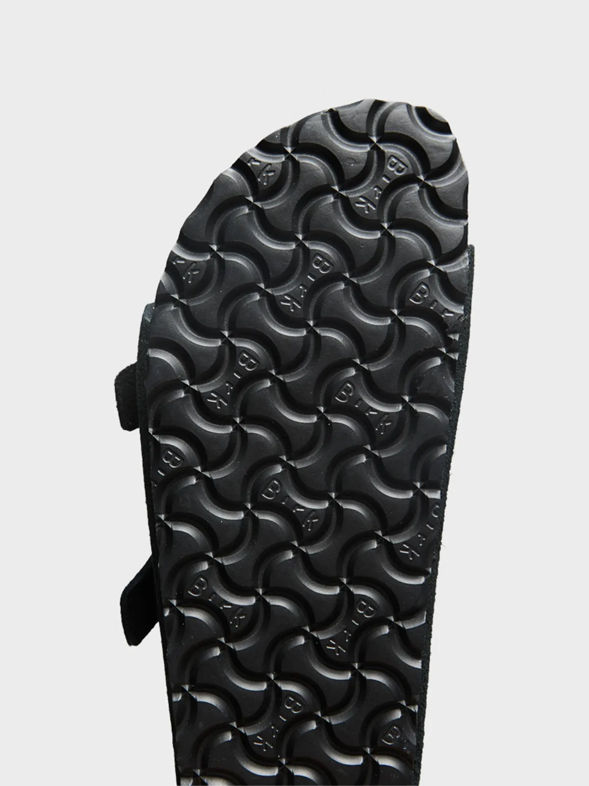 Zürich Suede Sandals in Black